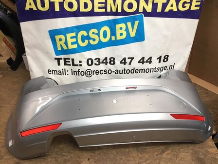 Seat Leon 1P Achterbumper zilver 1P0807421D nette staat 