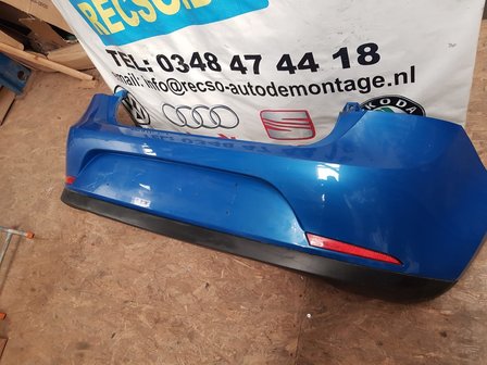 seat ibiza 6J 5 deurs achterbumper blauw 6J4807421