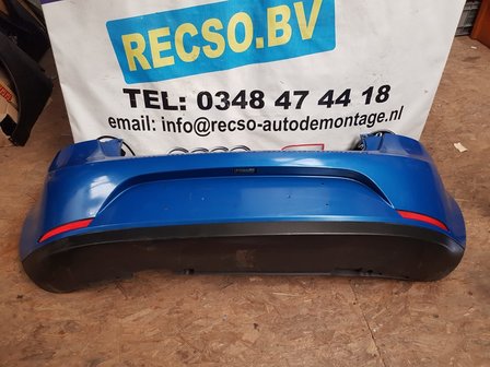 seat ibiza 6J 5 deurs achterbumper blauw 6J4807421