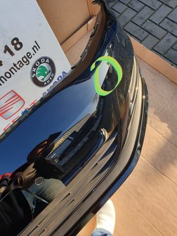 VW Golf 7 KLS 4X PDC Voorbumper Uni Zwart L041