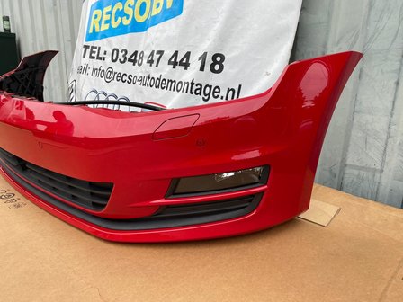 VW Golf 7 Voorbumper 4X PDC KLS MISTLAMPEN LY3D A20