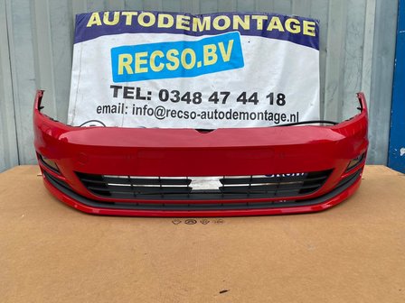 VW Golf 7 Voorbumper 4X PDC KLS MISTLAMPEN LY3D A20