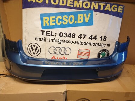 VW Golf 7 Achterbumper 4X PDC Blauw LD5L