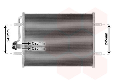 E-Golf 7 Airco Condensor 5QE816411A 5QE816411K