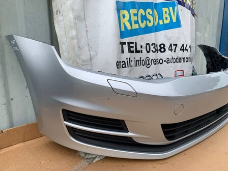 VW Golf 7 Voorbumper bumper KLS ACC Zilver Grijs LA7W P87