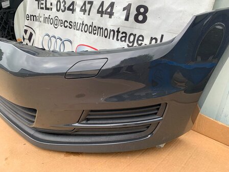 VW Golf 7 Voorbumper bumper KLS Urano Grey LI7F P88