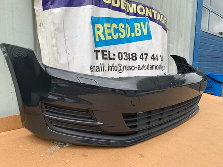 VW Golf 7 Voorbumper bumper KLS Urano Grey LI7F P88