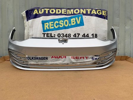 VW Golf 8 Voorbumper bumper Zilver grijs LA7W 5H0807221H P25