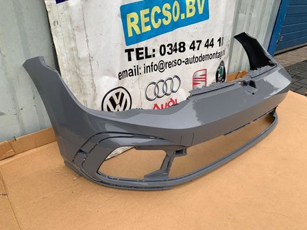 VW Golf 8 GTI GTD R-Line Voorbumper bumper Moonstone grey 5H0807221G P26