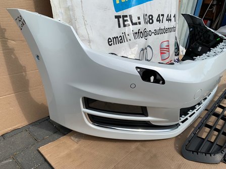 VW Golf 7 Voorbumper 6X PDC KLS ACC Oryx White LOK1 T120