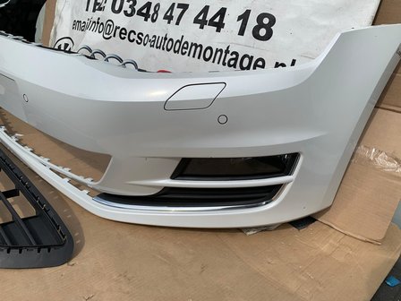 VW Golf 7 Voorbumper 4X PDC KLS ACC Oryx White LOK1 T122