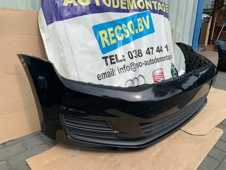 VW Golf 7 Voorbumper Zwart Metallic LC9X T227