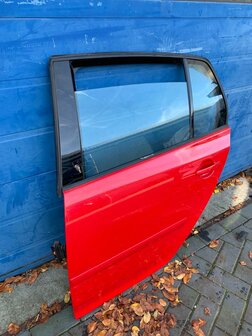 VW Golf 5 portier deur portier Links Achter rood