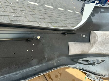 Golf 7 Achterbumper bumper 4x pdc gaten 