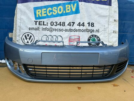 VW Golf 6 Voorbumper bumper blauw grijs B12