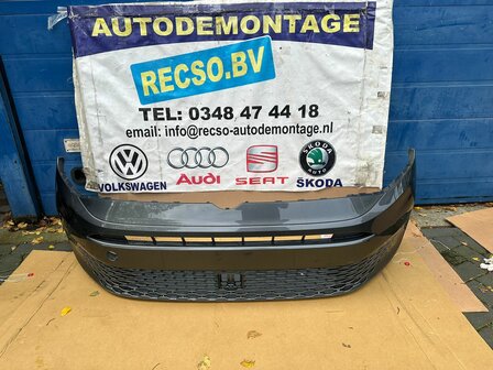 vw caddy 2k7 2020+ voorbumper bumper donker grijs 2K7807221A