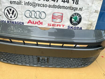 vw caddy 2k7 2020+ voorbumper bumper donker grijs 2K7807221A