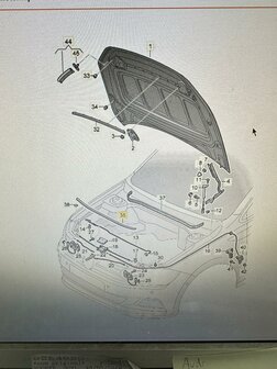 VW Polo 2G afdichting voor klep 2G0823707B