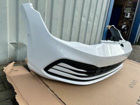 VW Golf 8 Voorbumper 6x pdc compleet wit 5H0807221H R9