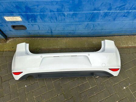 VW Golf 7 Achterbumper bumper 4x pdc Oryx White LOK1 T70