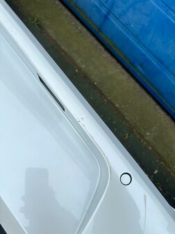 VW Golf 7 Achterbumper bumper 4x pdc Oryx White LOK1 T72