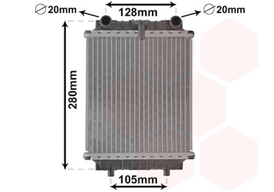 VW Golf 7 Extra Radiateur Rechts 5Q0121251HA