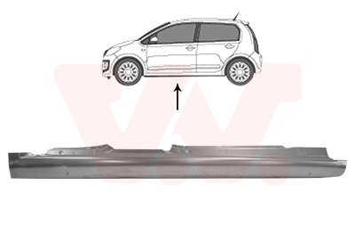 Up Seat Mii Skoda Citigo Dorbel Snijdeel Links 4D 