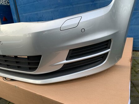 VW Golf 7 Voorbumper bumper acc 4x pdc kls LA7W zilver C8