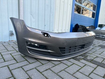 VW Golf 7 Voorbumper 6x pdc kls ACC LIMESTONE GREY LA7N