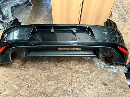  Golf 7 GTi Achterbumper 6xpdc LA9W carbon steel grey