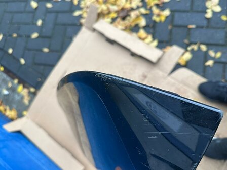 VW Golf 7 GTI GTD R spoiler achterklep Zwart LC9X 5G6827934