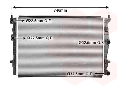 VW Golf 8 Radiateur 5WA121251L 5WA121251