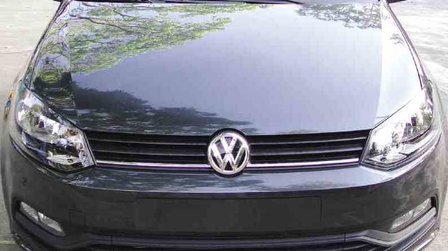 VW POLO 6C 2015  Grill nieuw zwart chroom 6C0853651A