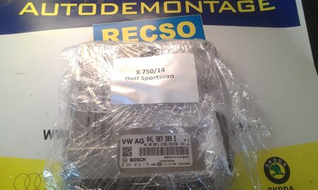 VW GOLF SPORTVAN ECU Computer 04L907309E CLHA 1.6TDI 