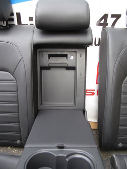 VW Passat B8 Station 2015 interieur zwart Leder Leer