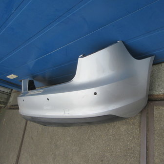 Audi A3 8V Sportback Achterbumber bumper zilver grijs 