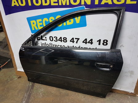 Audi A3 8P 3 deur portier deur links kaal Uni Zwat