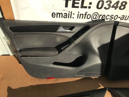 VW Golf 6 deurpanelen set 