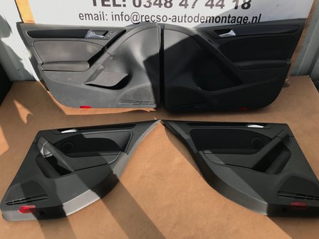 VW Golf 6 deurpanelen set 