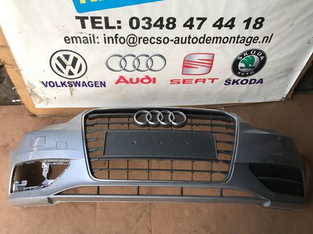 Audi A3 8V Voorbumper zilver grijs 