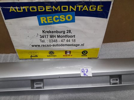 VW Passat B7 3A Side skirt Rechts zilver grijs 3AA853856