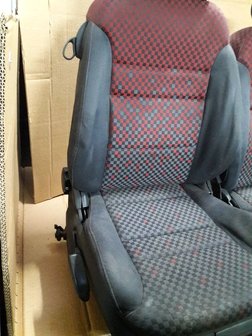 Audi A3 8L 2000 3 deurs interieur set stoelen voor