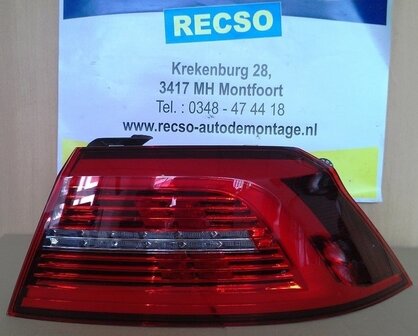 VW Passat B8 Sedan Rechts Achterlicht LED 3G5945208