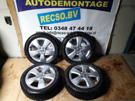 Orginele Audi A3 S3 Velgen en Banden Bridgestone 205/50R17 8V0601025C