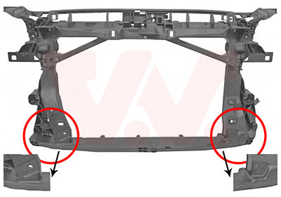 Audi A3 8V Voorfront 8V0805588A 1.2-1.4 TFSI