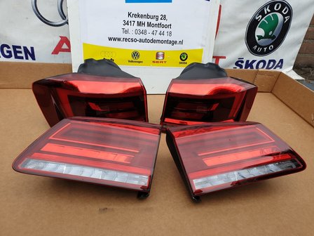 VW Golf Sportsvan Full LED Achterlicht Set 510945095T 510945096T