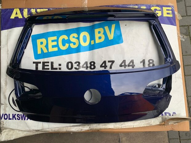 VW Golf 7 Achterklep koffer klep Lapiz Blue 5G6827105K