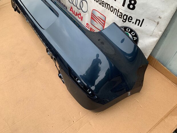 VW Golf 6 Achterbumper Donker Blauw 5K6807421 P18