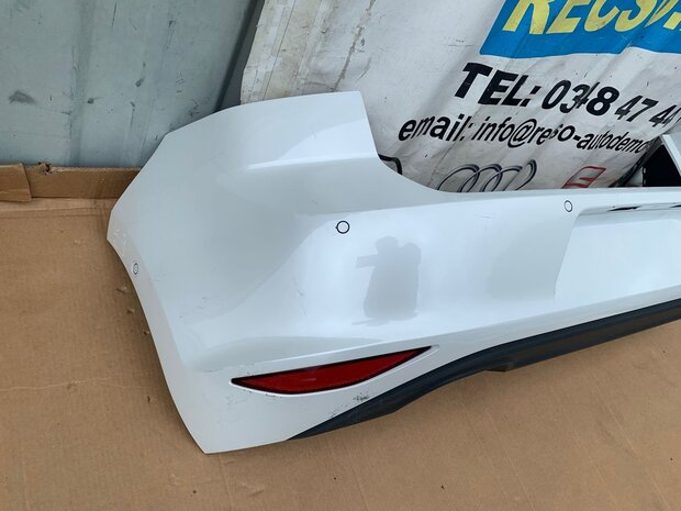 VW Golf 7 Achterbumper bumper 6x pdc Oryx White LOK1 P35