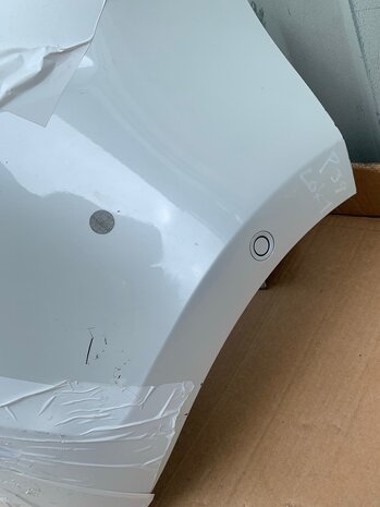 VW Golf 7 Achterbumper bumper 6x pdc Oryx White LOK1 P39